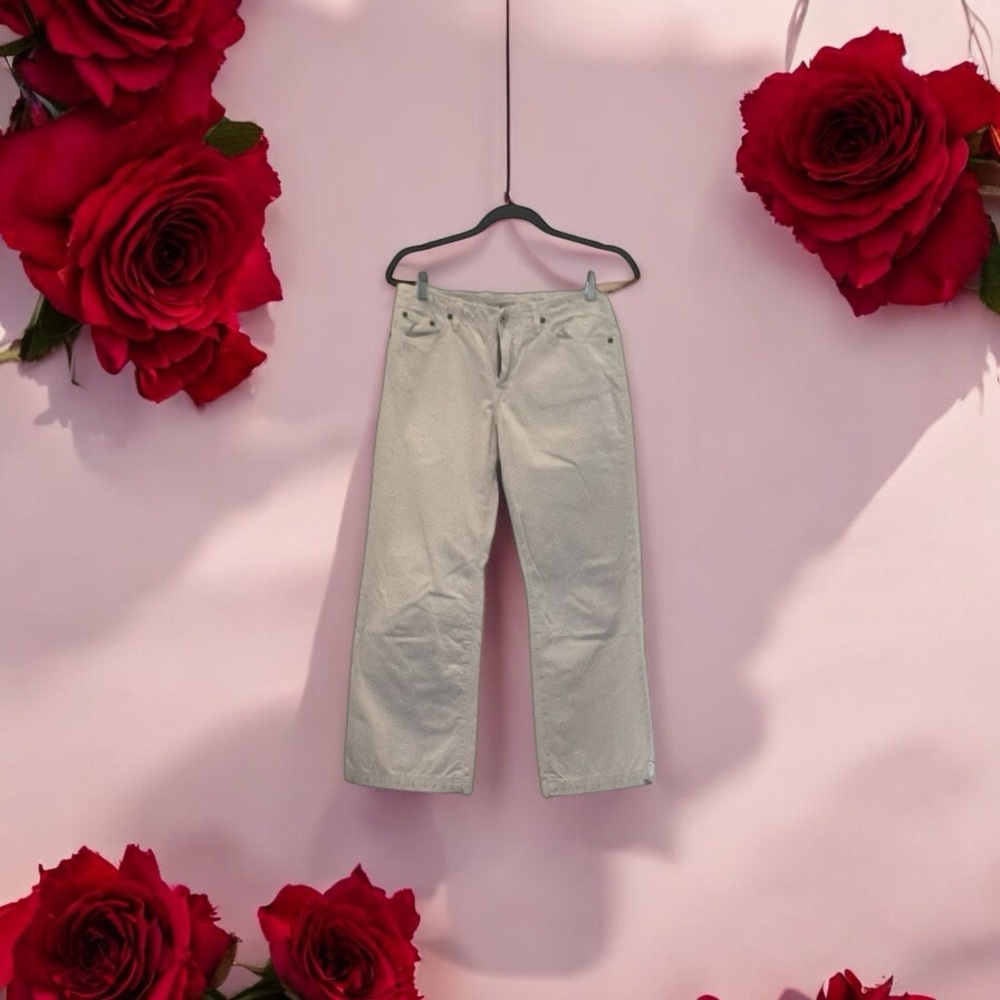 Lucky Brand Cream Boot Cut Pants
